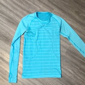 Lululemon swifty tech long sleeve Blue